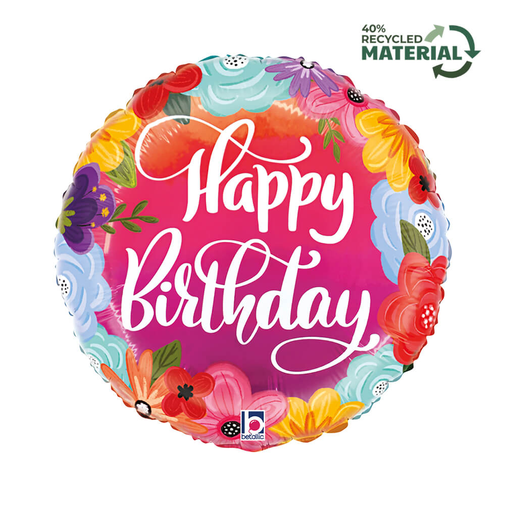 R18 Birthday Bright Flowers