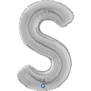 Letter S Silver 26inc
