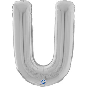 Letter U Silver 26inc