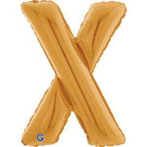 Letter X Gold 26inc