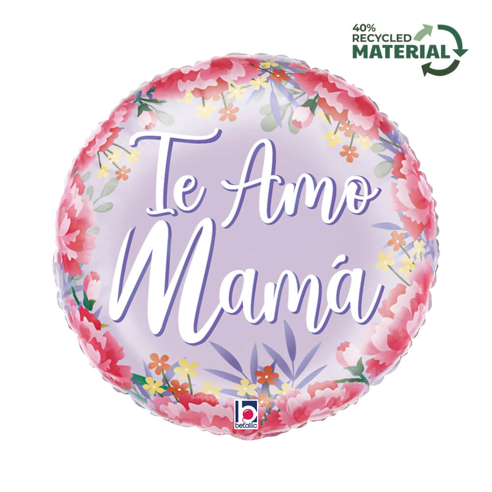 R18 Satén Floral Amo Mamá