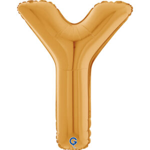 Letter Y Gold 26inc