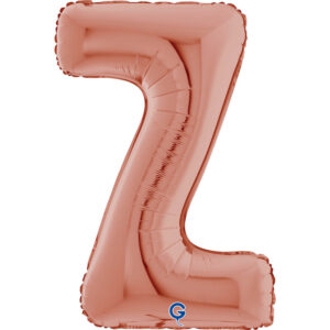 Letter Z Rose Gold 26inc