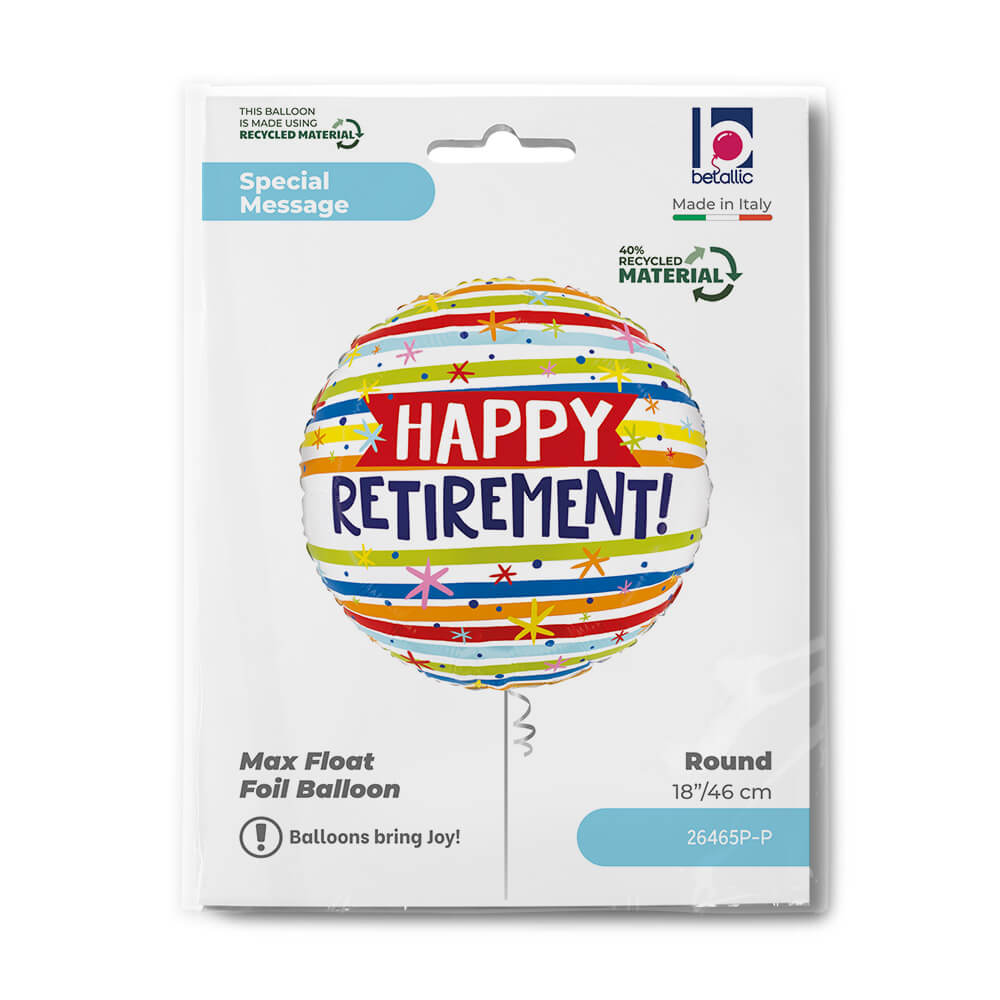 R18 Happy Retirement Stripes - Afbeelding 2