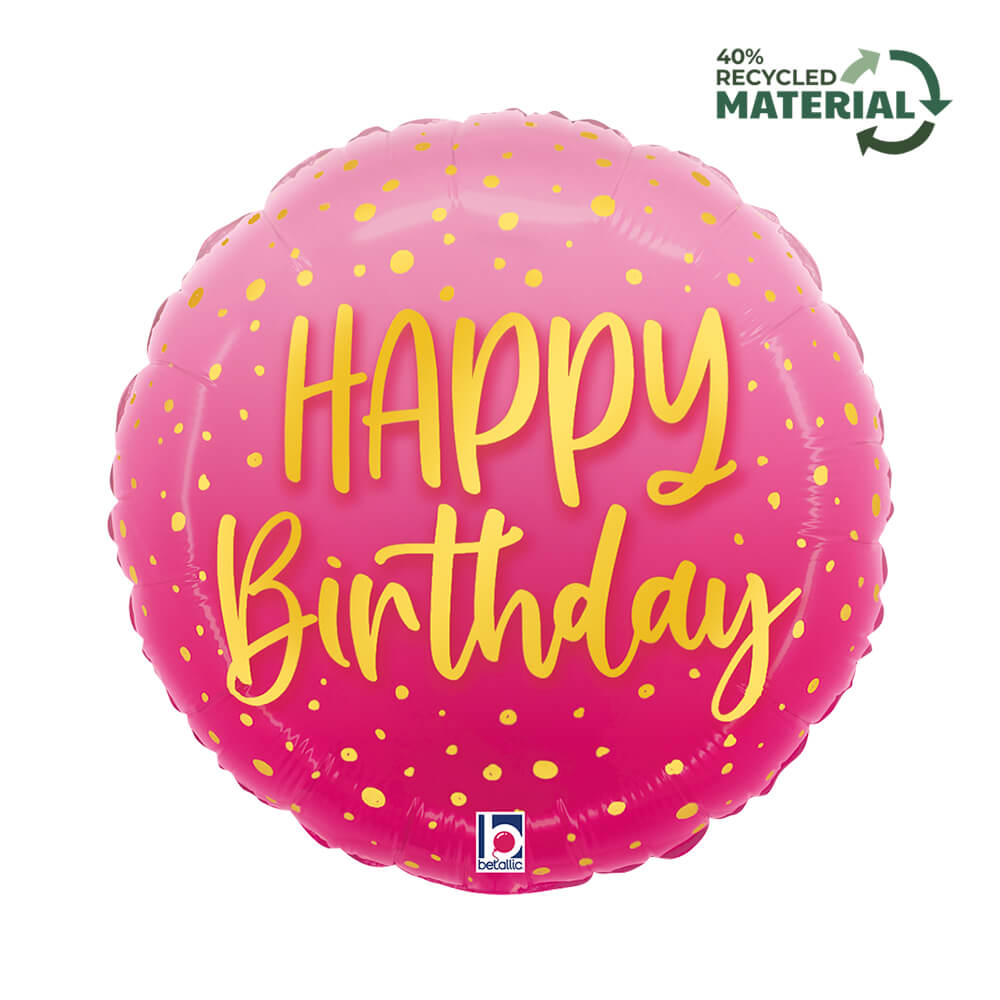 R18 Roze Happy B-Day