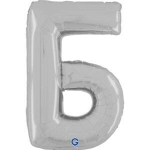 Cyrillic Letter B Silver 26inc