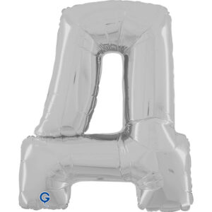 Cyrillic Letter D Silver 26inc
