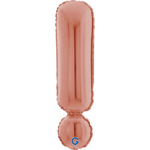 Symbol Exclamation Point Rose Gold 26inc