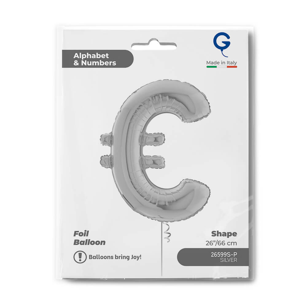 Symbol Euro Zilver 66cm - Afbeelding 2