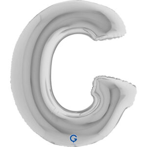 Letter G Silver 40inc