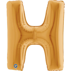 Letter H Gold 40inc