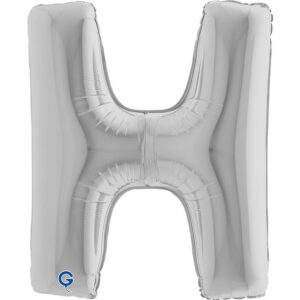 Letter H Silver 40inc