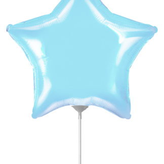 Ster Mini - Mini (23cm - 23 cm) - Pastel Blauw