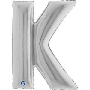 Letter K Silver 40inc