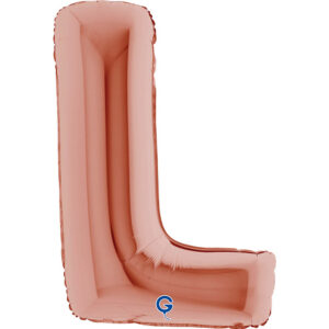 Letter L Rose Gold 40inc