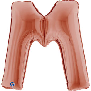 Letter M Rose Gold 40inc