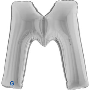 Letter M Silver 40inc