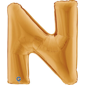 Letter N Gold 40inc