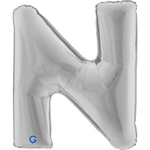 Letter N Silver 40inc