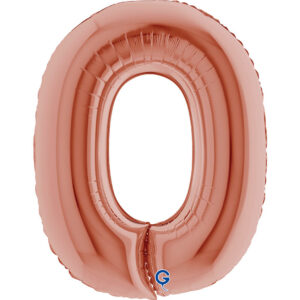 Letter O Rose Gold 40inc