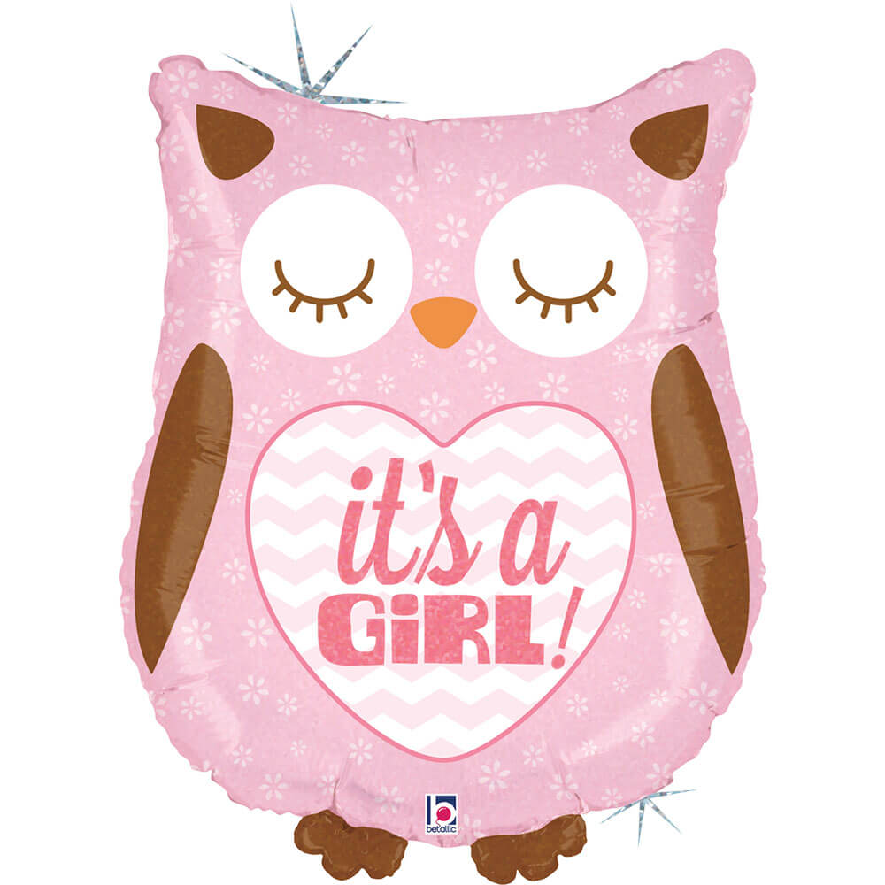 It's A Girl Baby Owl