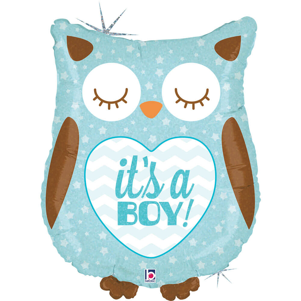 It's A Boy Baby Owl