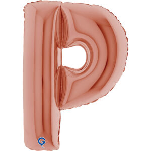 Letter P Rose Gold 40inc