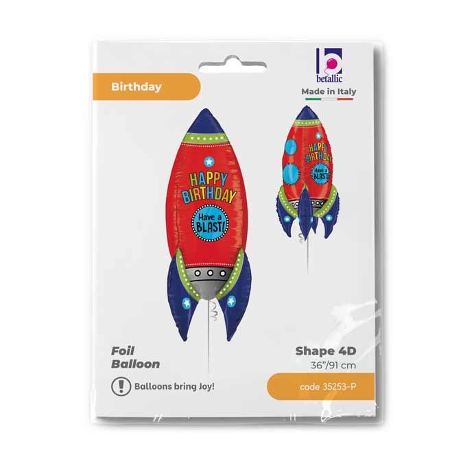 Dimensionals Blasting Birthday Rocket