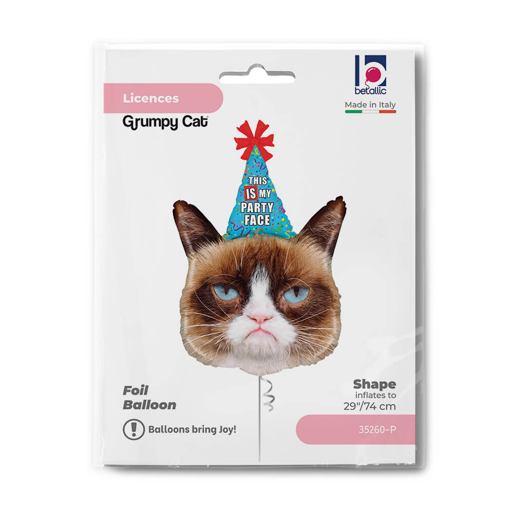 Grumpy Cat Party Face - Afbeelding 2