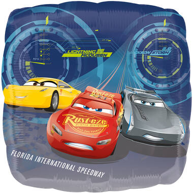 Foil Balloon – Square – Cars – Lightning McQueen S60 – 43x43 cm