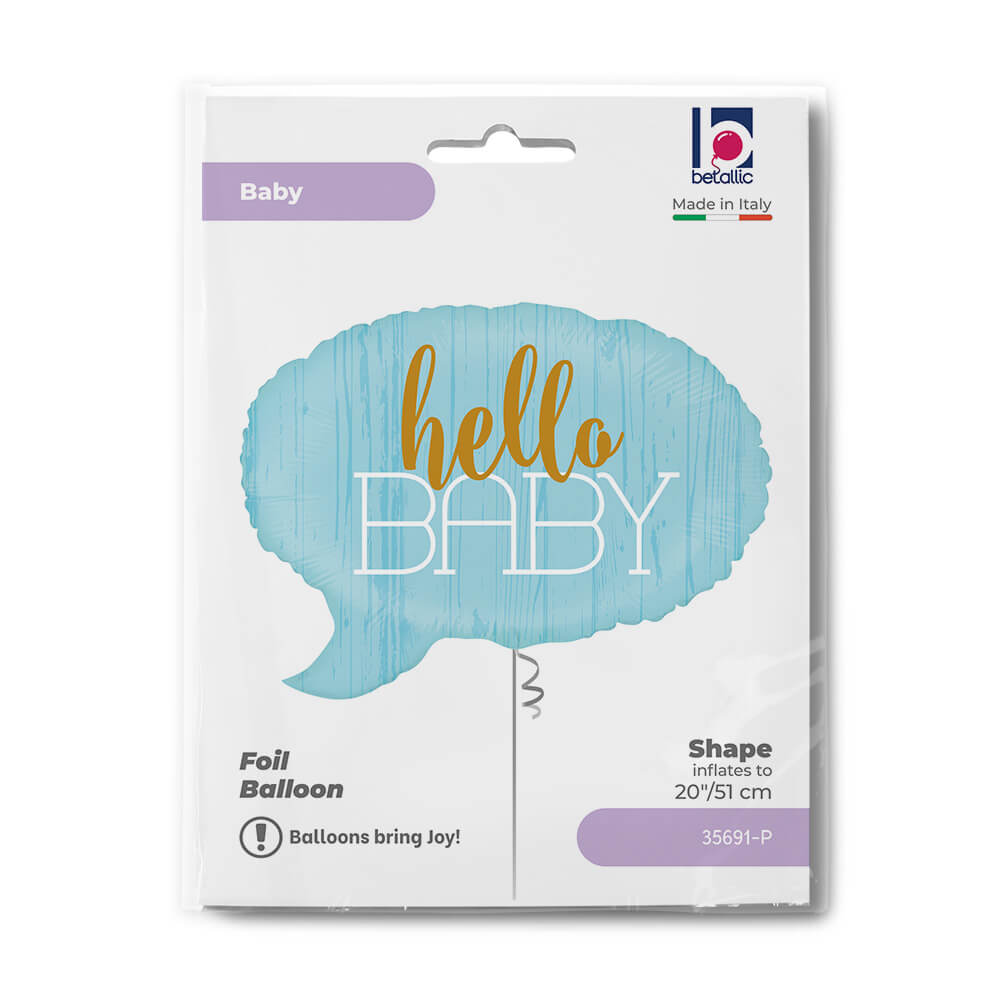 Hello Baby - Blauw - Afbeelding 2