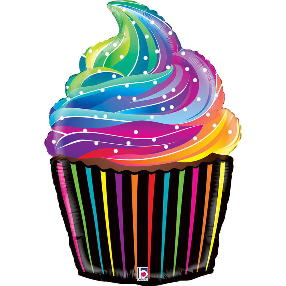 Regenboog Cupcake