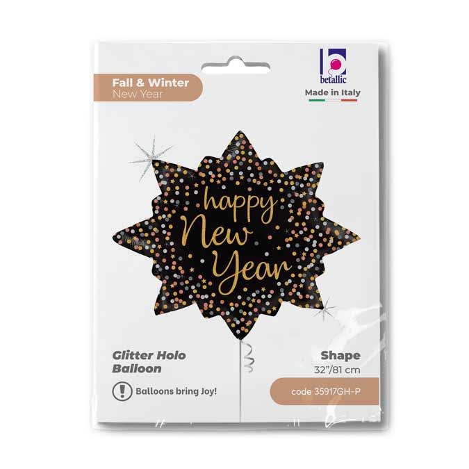 New Year Confetti Burst