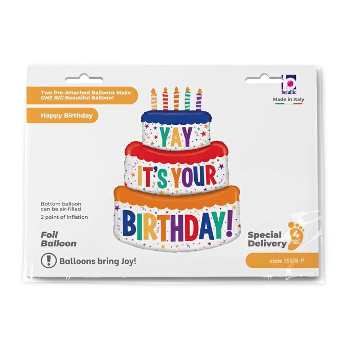 Special Delivery B-Day Cake