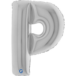 Letter P Silver 40inc