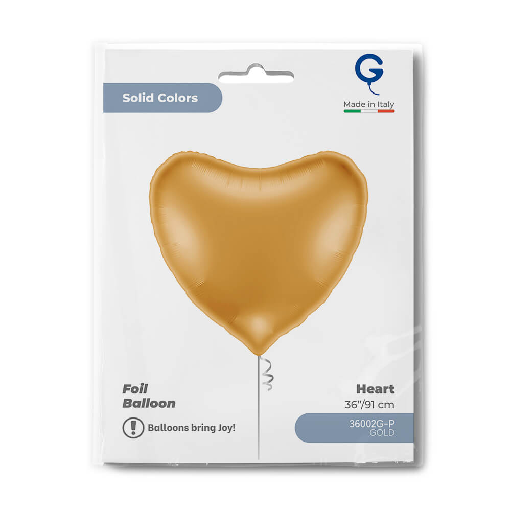 Hart 91cm Goud - Afbeelding 2