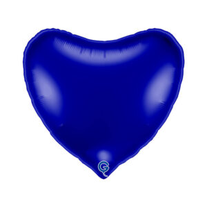 Heart 36inc Blue Capri