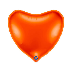 Heart 36inc Orange