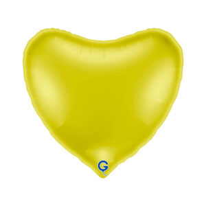 Heart 36inc Yellow