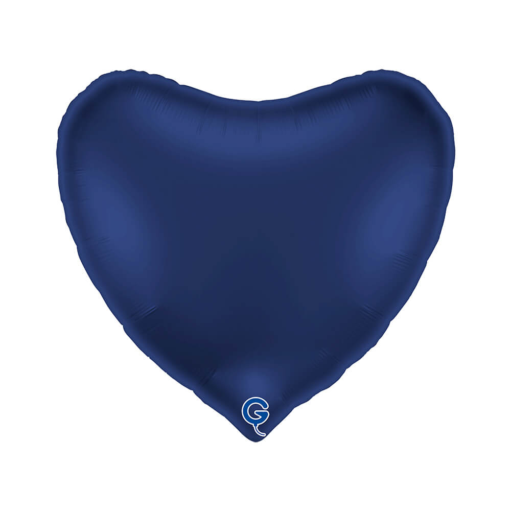 Hart 91cm Satin Blauw Navy