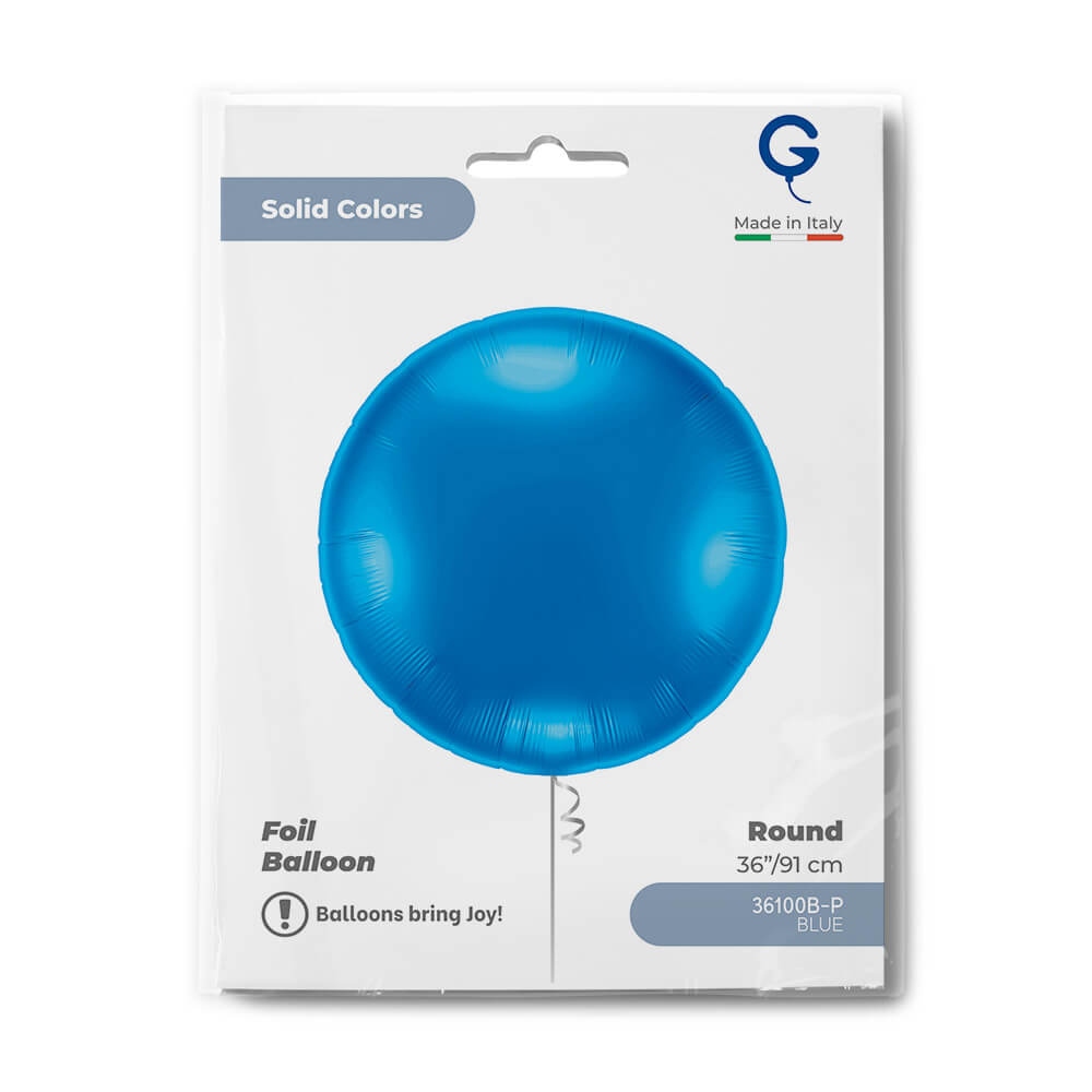 Rond 91cm Blauw - Afbeelding 2