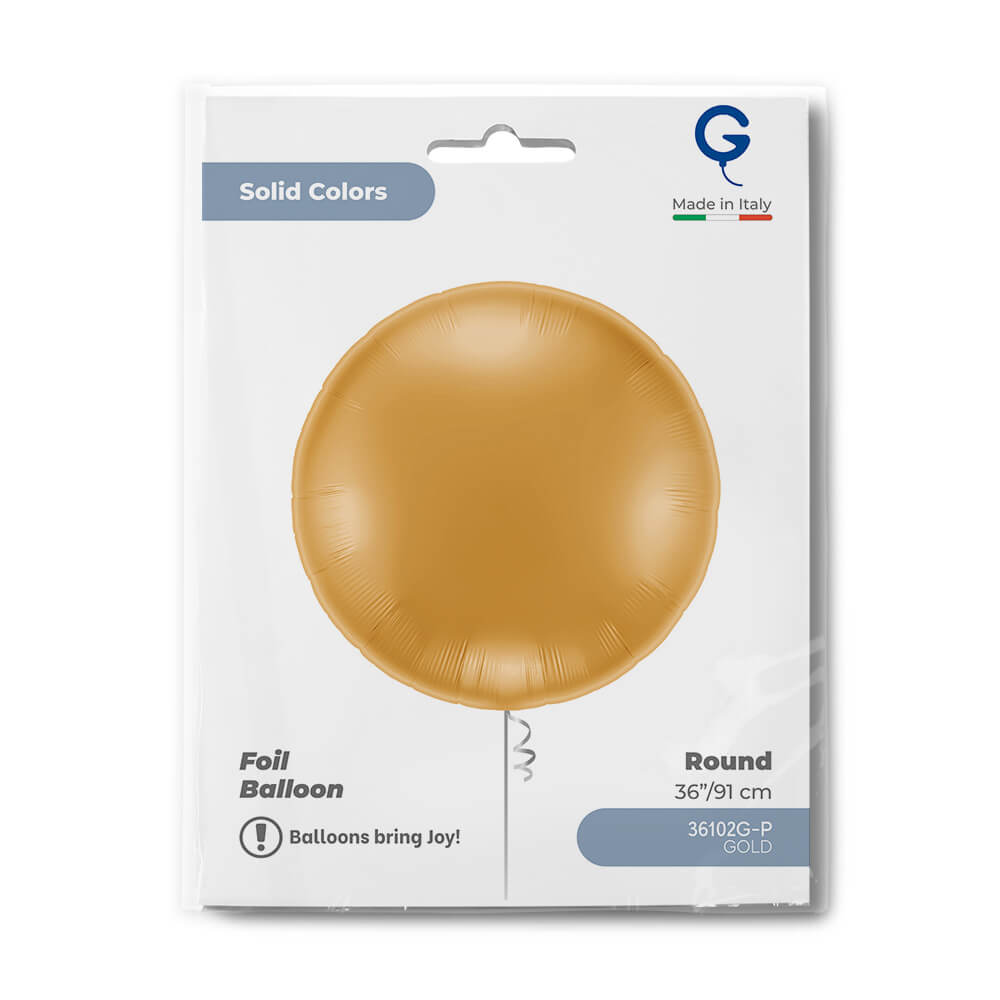 Rond 91cm Goud - Afbeelding 2