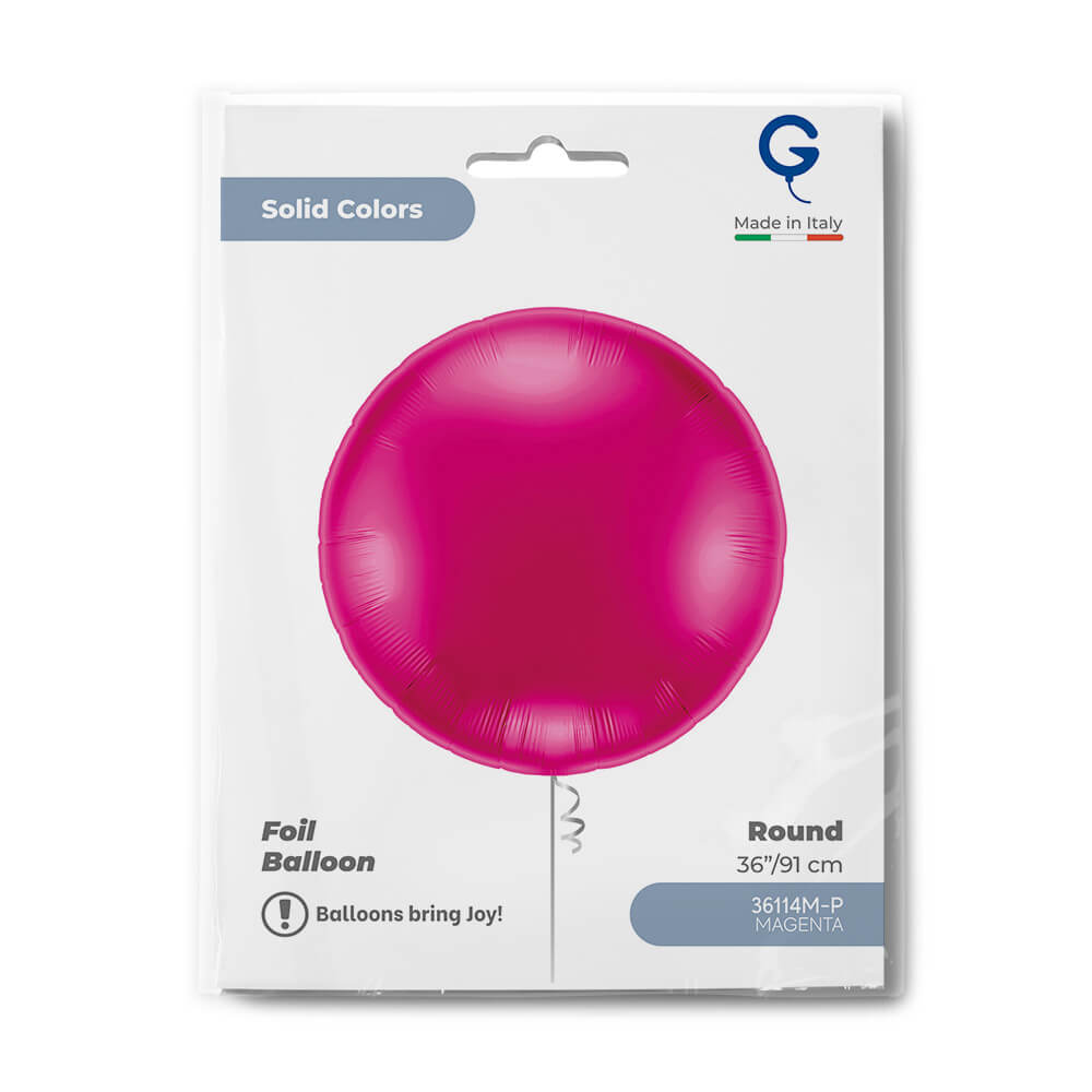 Rond 91cm Magenta - Afbeelding 2