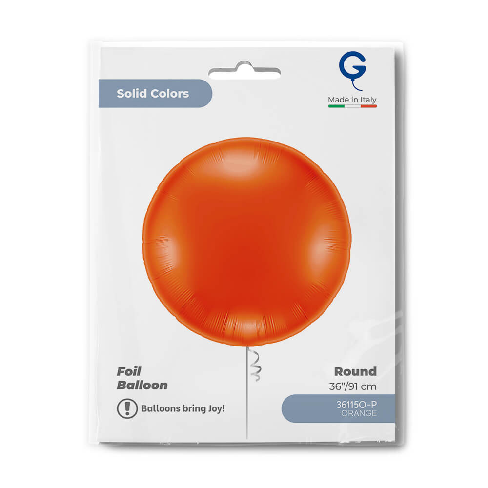 Rond 91cm Oranje - Afbeelding 2