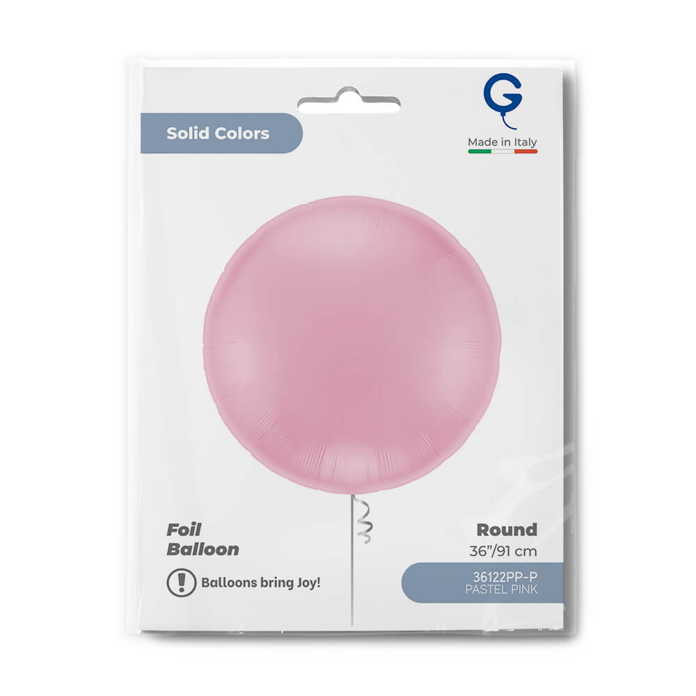 Rond 91cm Pastel Roze - Afbeelding 2