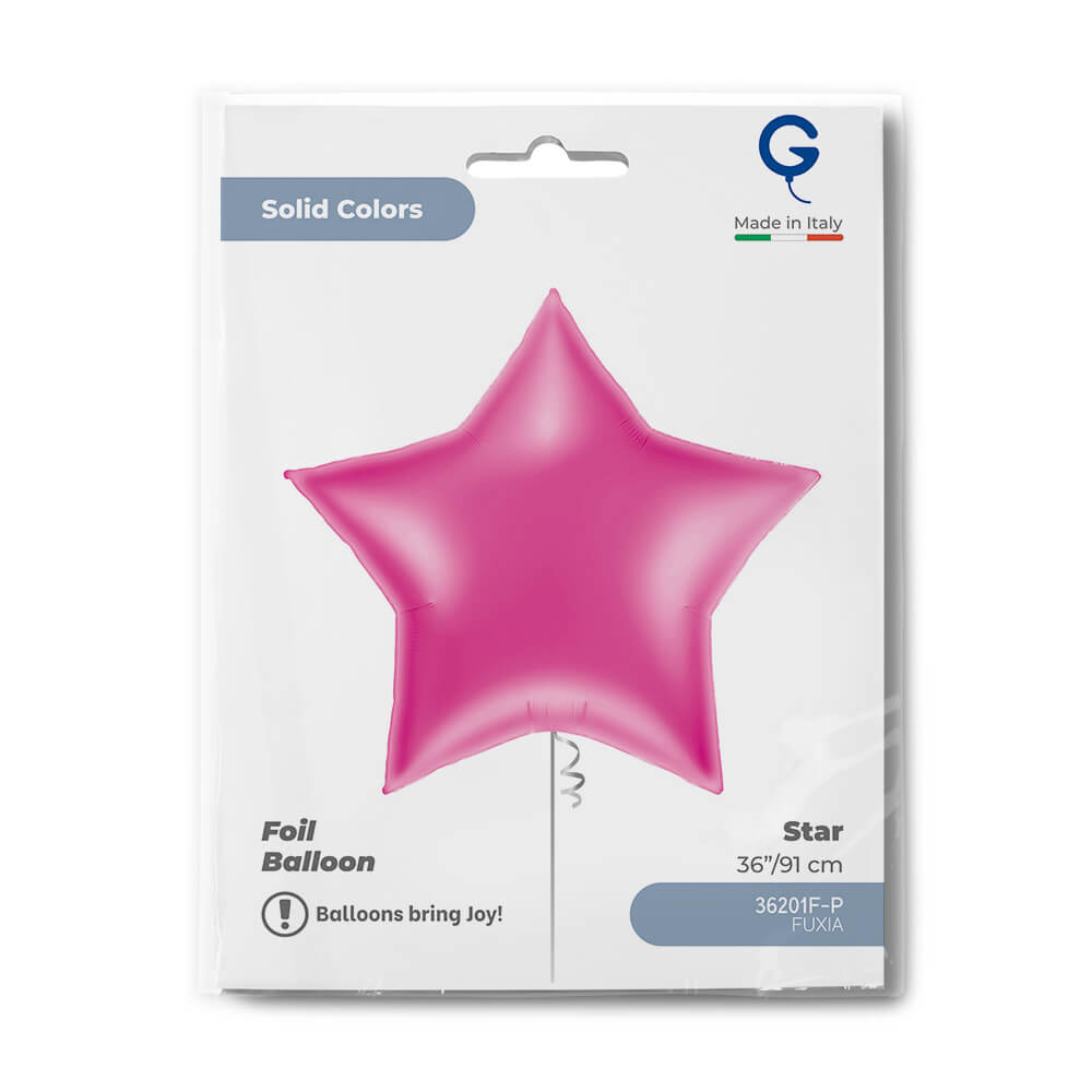 Ster 91cm Fuxia - Afbeelding 2