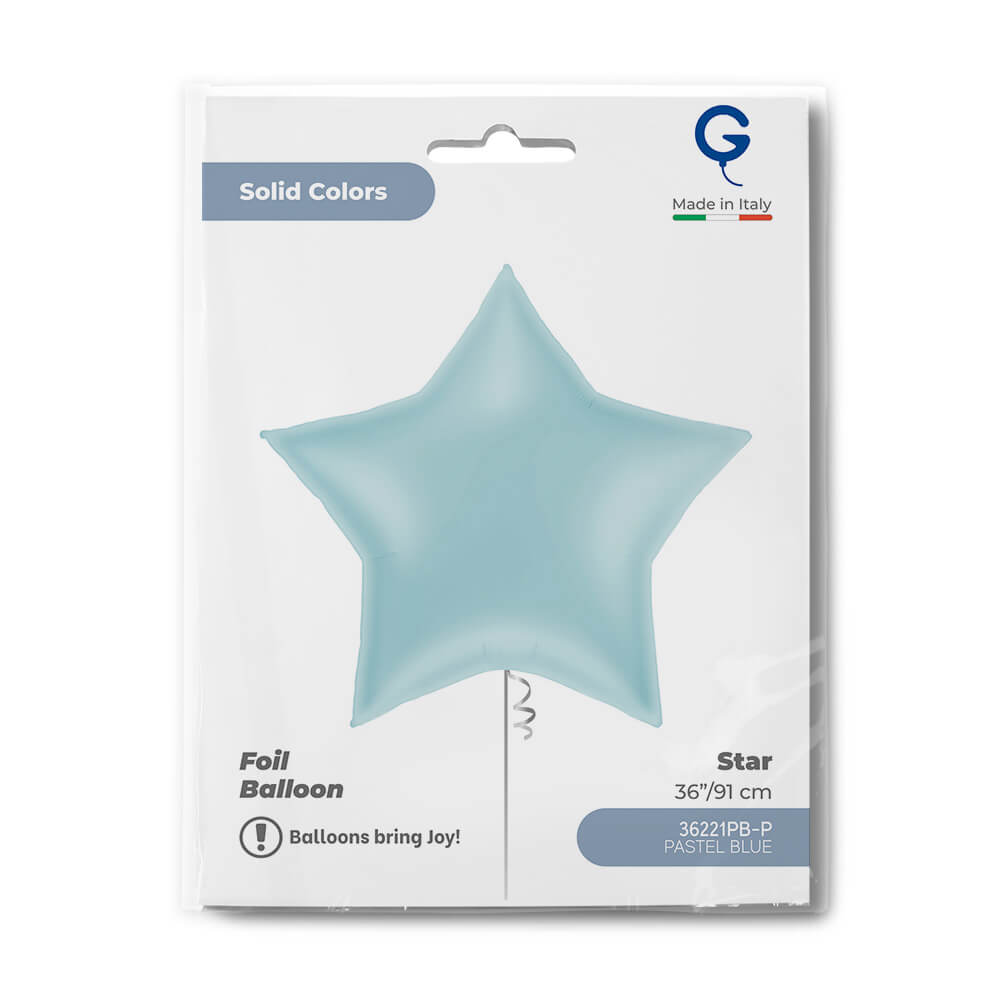 Ster 91cm Pastel Blauw - Afbeelding 2