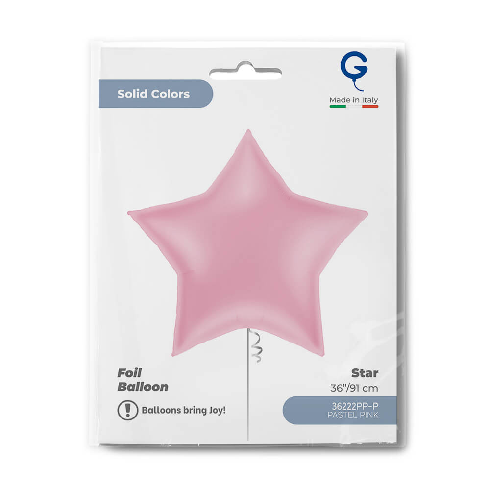 Ster 91cm Pastel Roze - Afbeelding 2