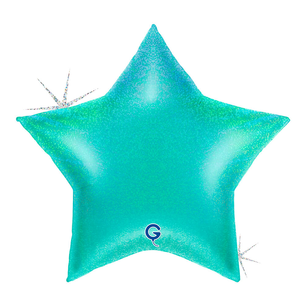 Ster 91cm Glitter Holografisch Tiffany