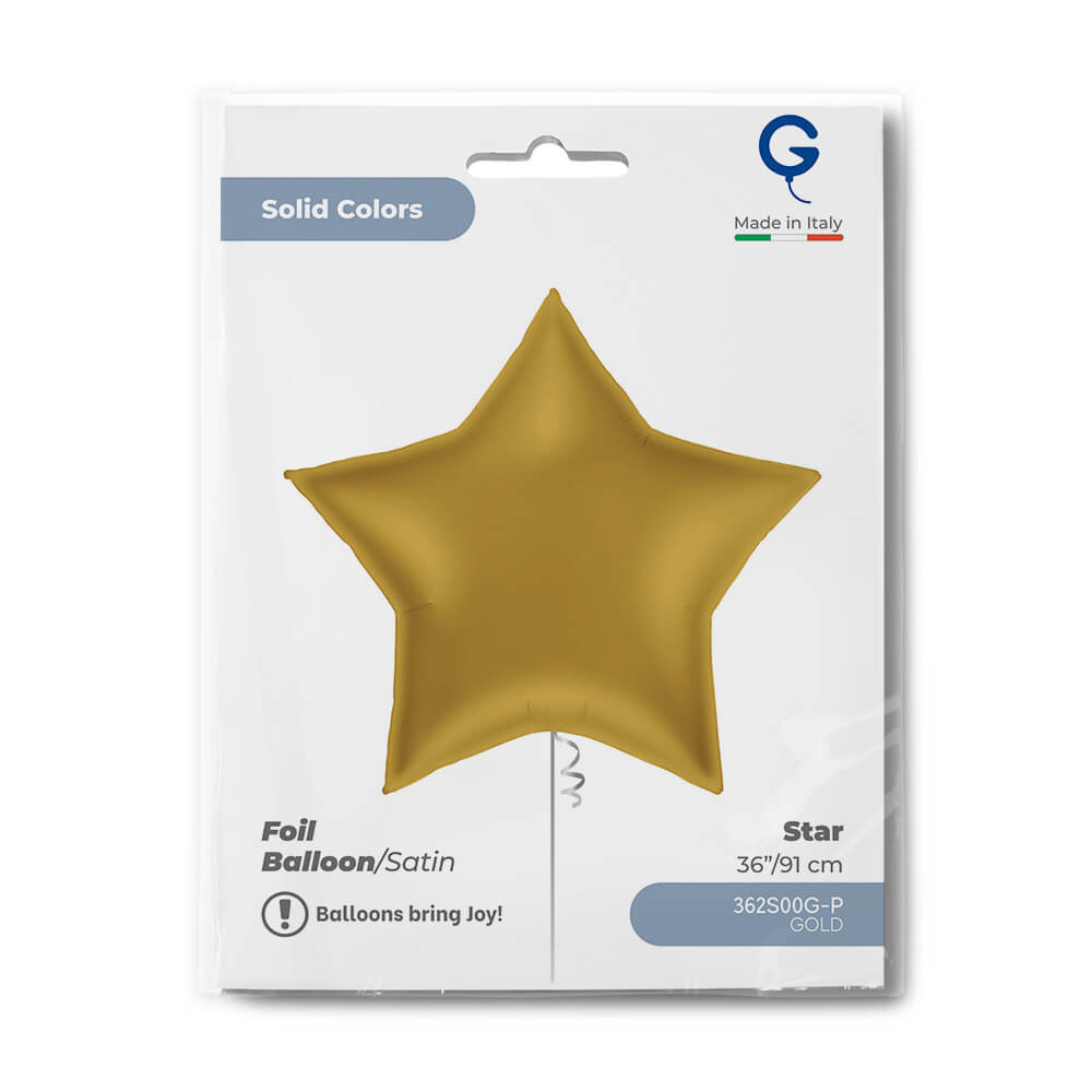 Ster 91cm Satin Goud - Afbeelding 2